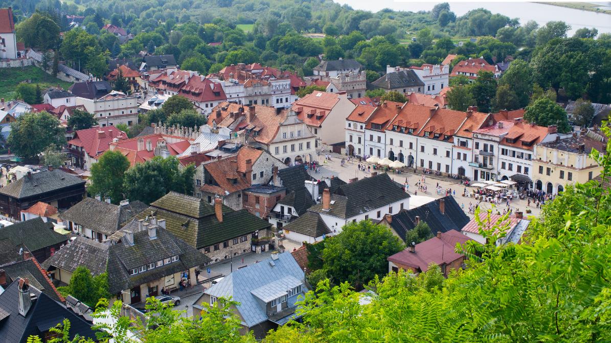 Kazimierz Dolny village in Poland