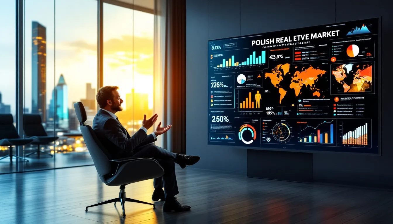 An investor discussing strategies for real estate investment in Poland.