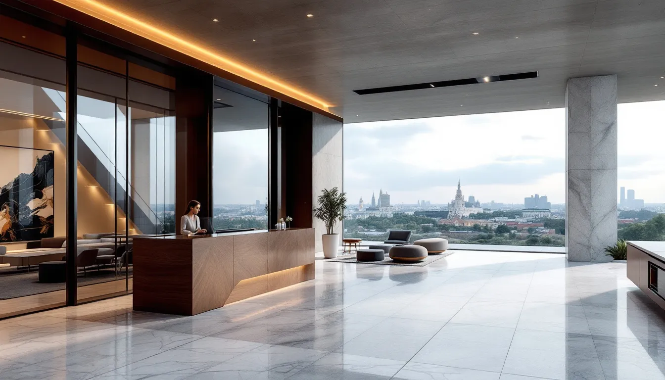 A luxurious property in a prestigious location in Warsaw.