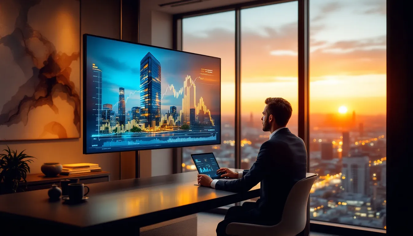 A real estate investor analyzing market trends and properties.