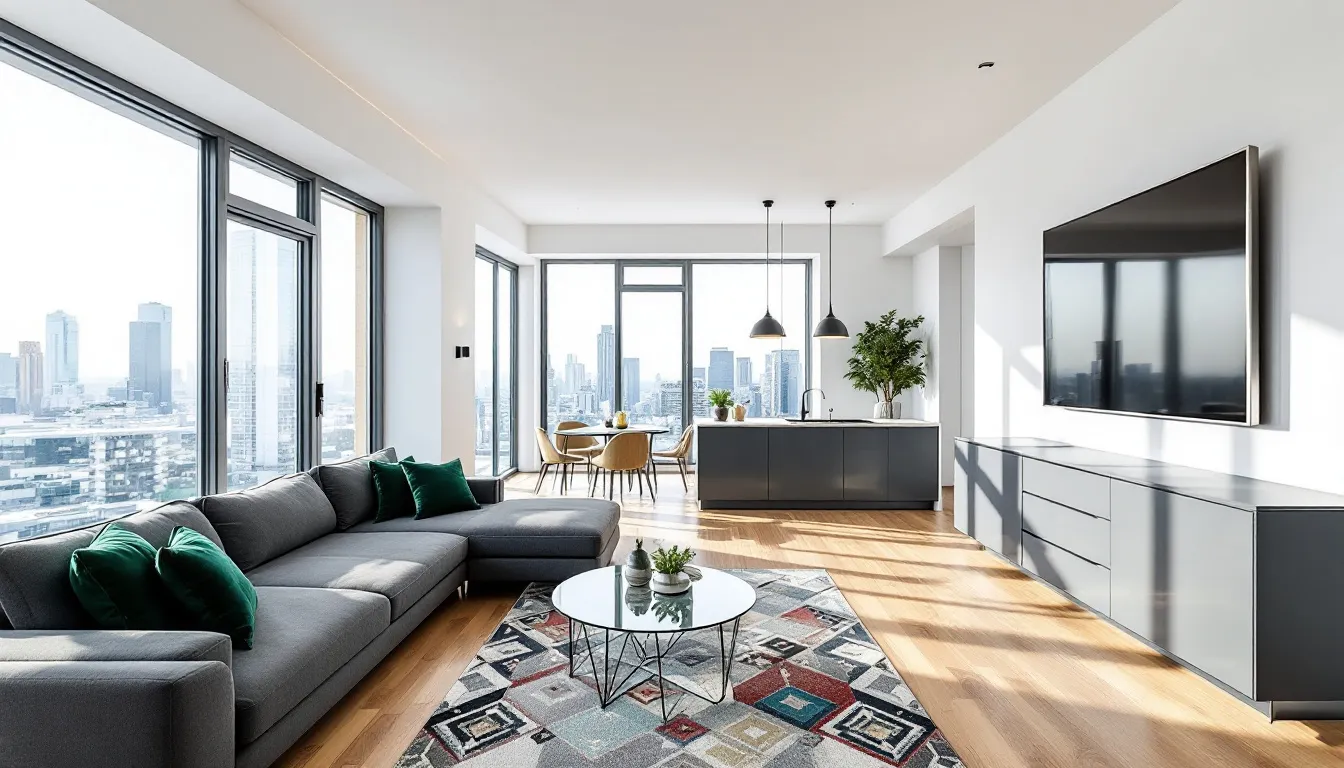 A unique flat in Warsaw showcasing its distinctive features for potential buyers.